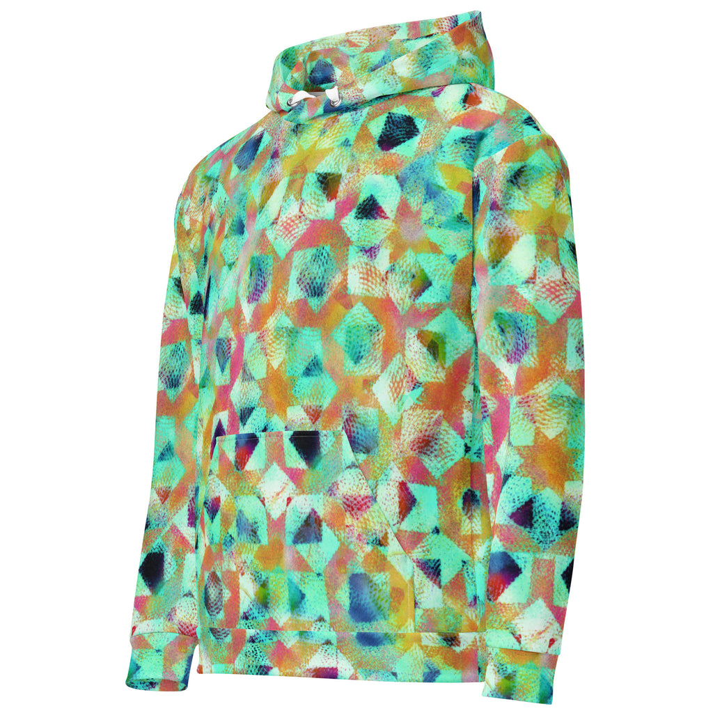 De Nada Braddah Sea Glass Hoodie - hood detail