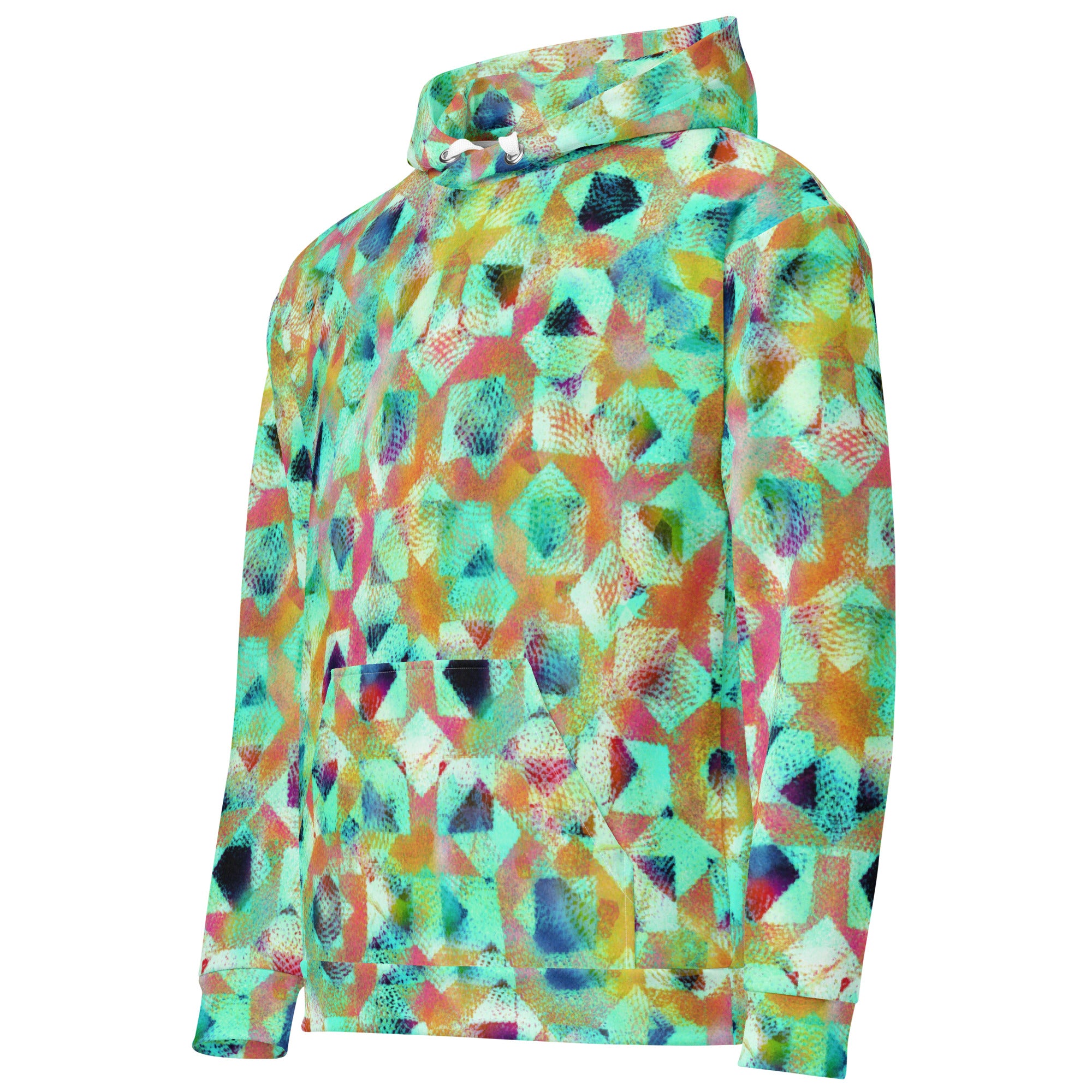 De Nada Braddah Sea Glass Hoodie - hood detail