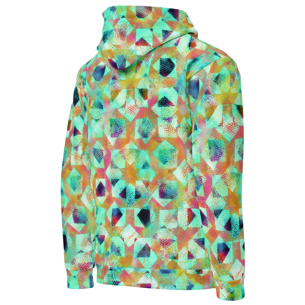 De Nada Braddah Sea Glass Hoodie - sleeve detail